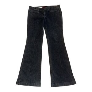 Banana Republic Dark Blue Flared Leg Jeans - 30/10 Long